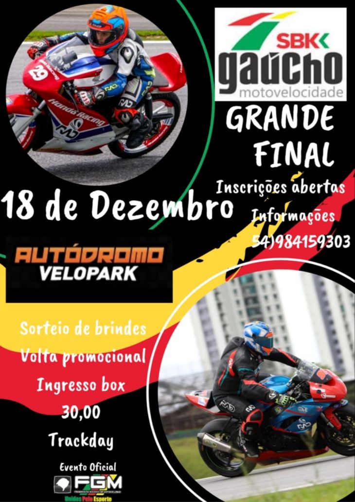 Imagem SBK GAÚCHO DE MOTOVELOCIDADE 2022
