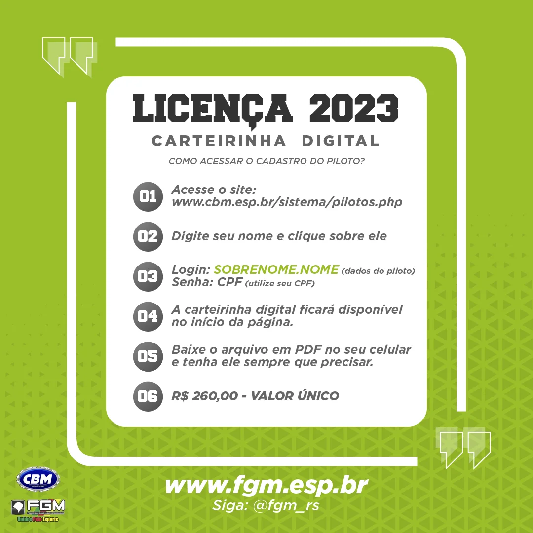 Imagem CBM - ABRE FILIAÇÕES VALIDAS JÁ PARA 2023