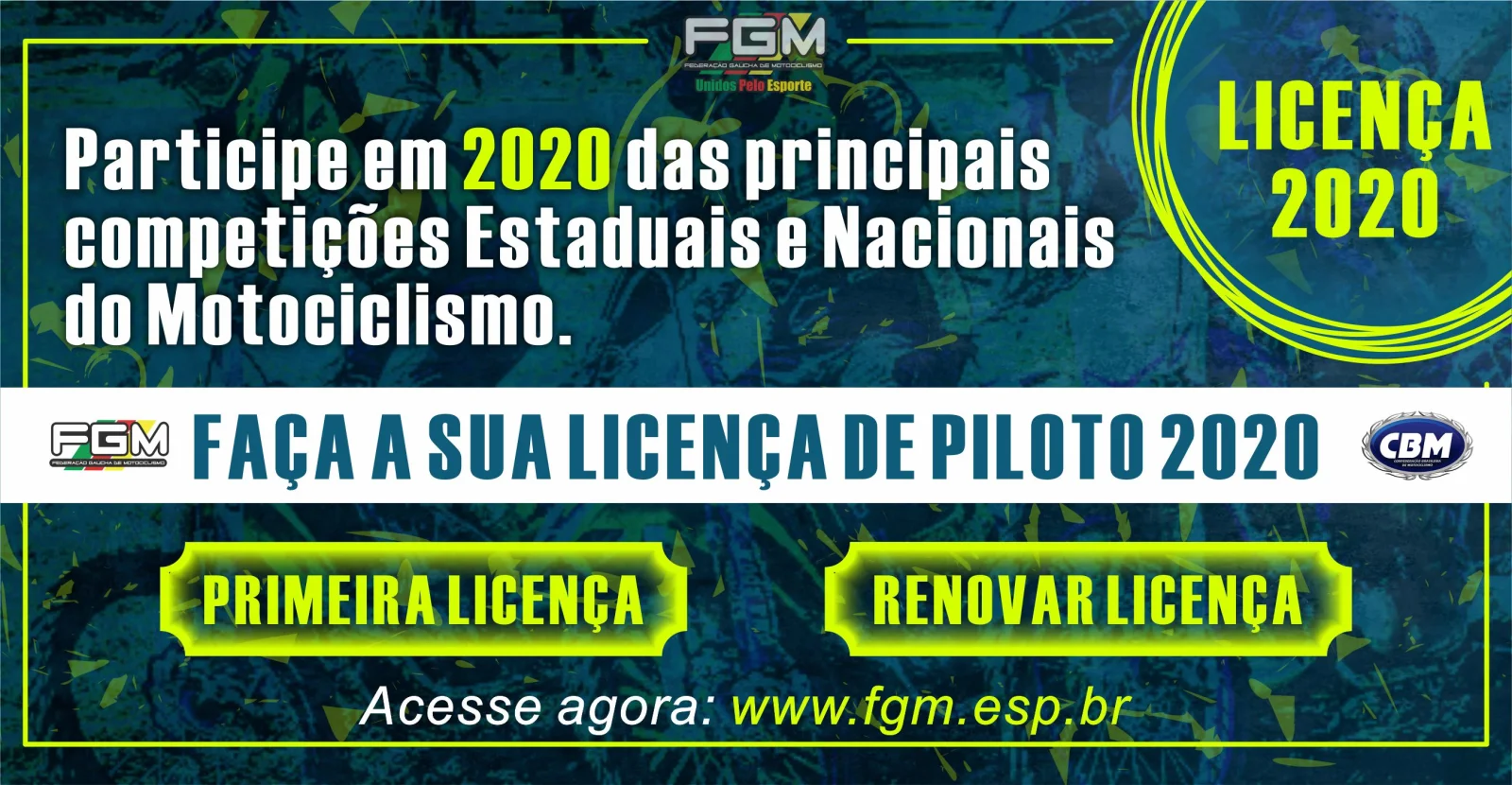 Imagem LICENÇA 2020 tem reajuste no seu valor.