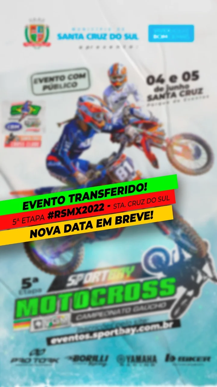 Imagem Gaúcho de MX em Santa Cruz do Sul, é transferido...