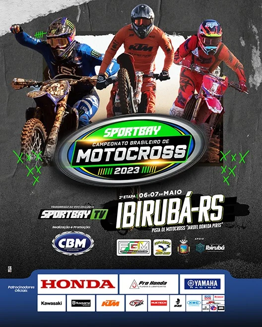 Imagem IBIRUBÁ/RS - Recebe neste final de semana a 2a Etapa do BRMX 2023
