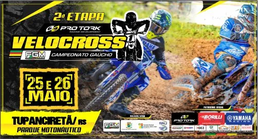 Imagem TUPANCIRETÃ RECEBE NESTE FINAL DE SEMANA A 2ª ETAPA DO PRO TORK GAÚCHO DE VELOCROSS