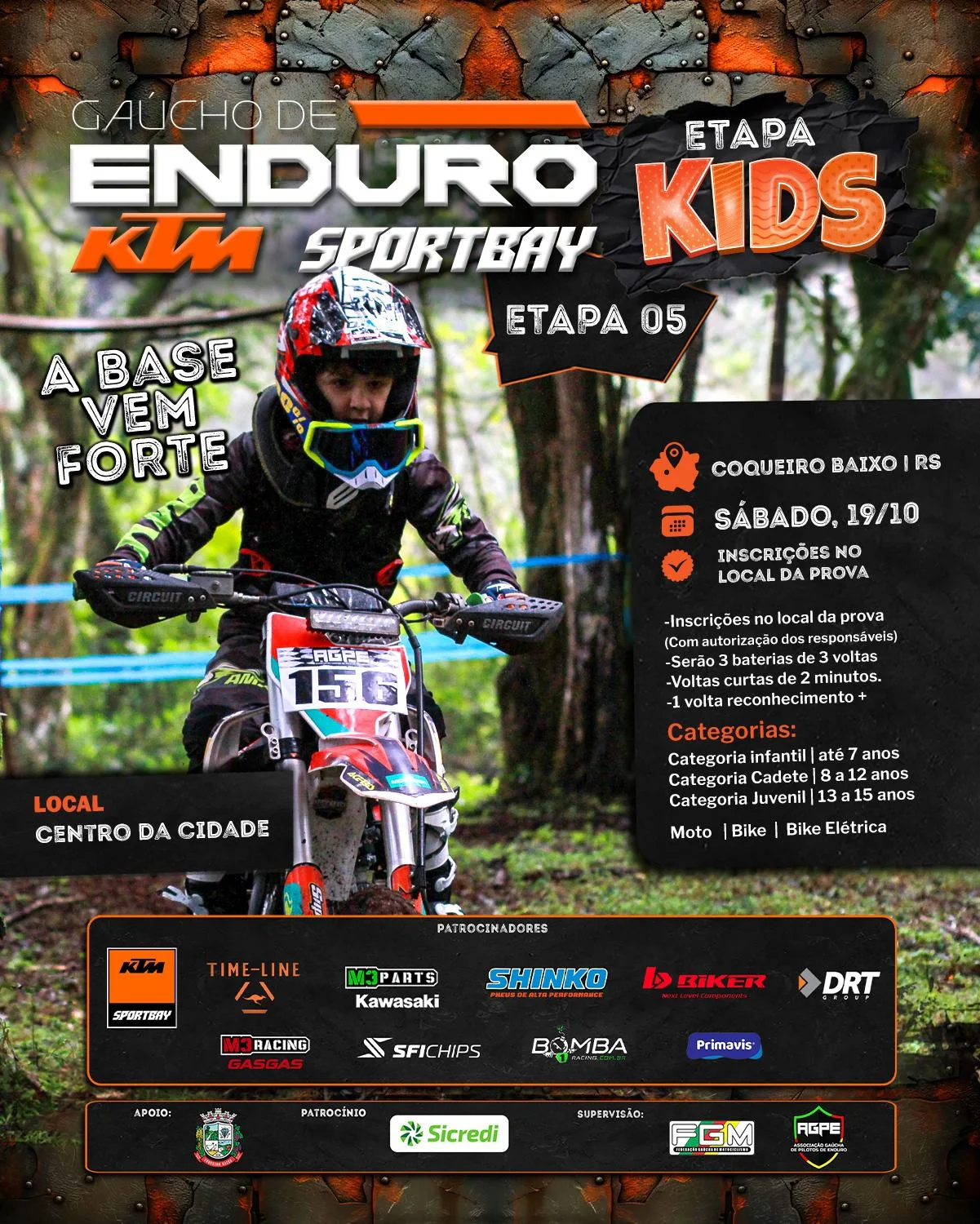 Imagem 5ª Etapa do Gaúcho de Enduro Acontece Neste Sábado em Coqueiro Baixo/RS