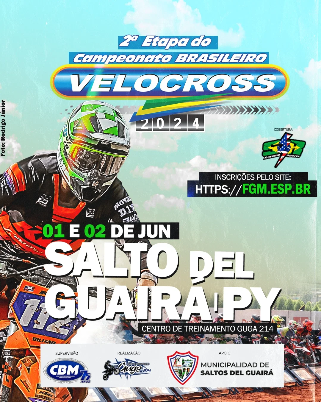 Imagem Confirmada a etapa do Brasileiro de Velocross no CT Guga 214