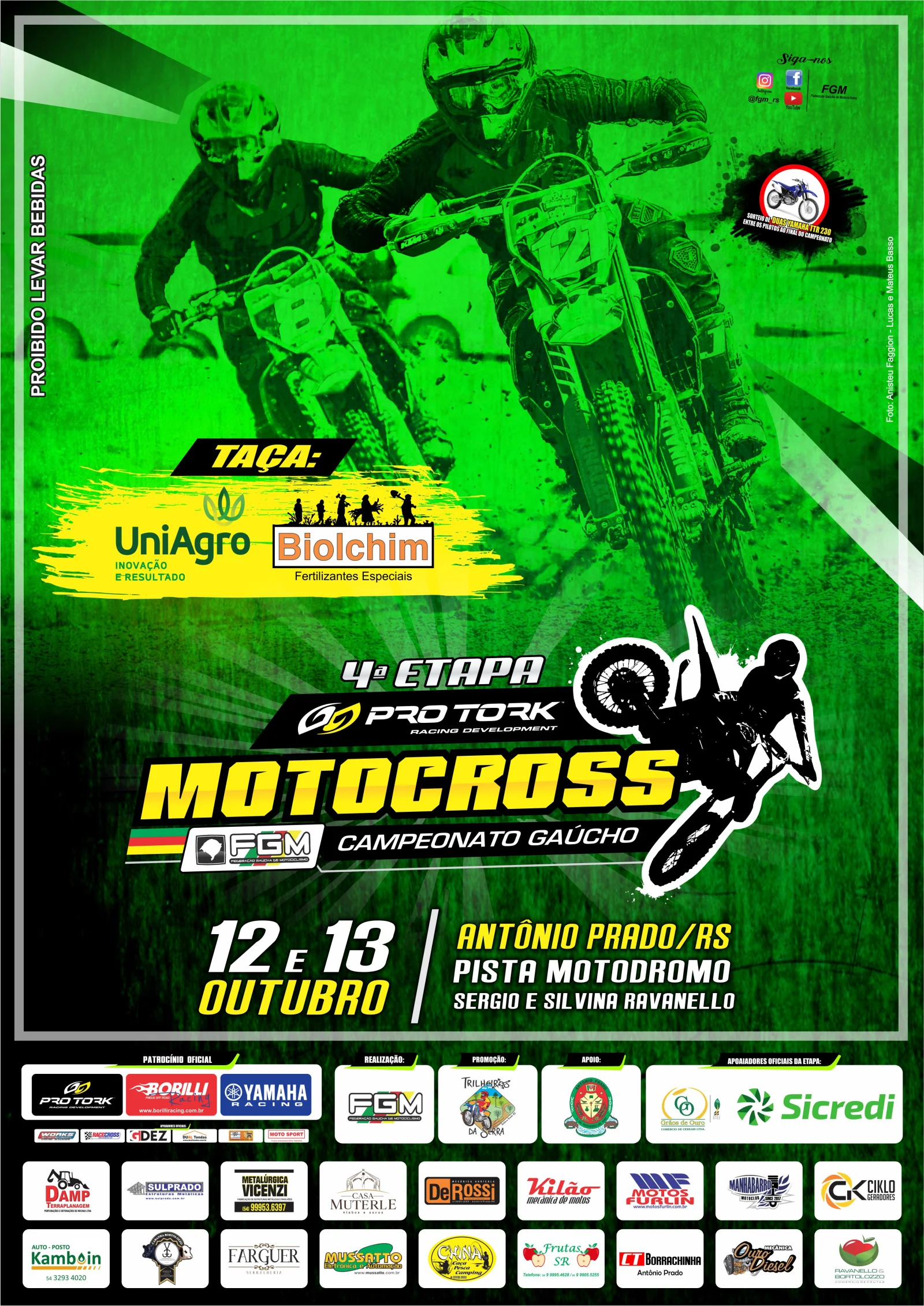 Imagem 4ª ETAPA DO PRO TORK GAÚCHO DE MOTOCROSS EM ANTÔNIO PRADO