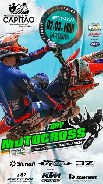 Imagem Vai começar o Campeonato Sportbay Gaúcho de Motocross 2024