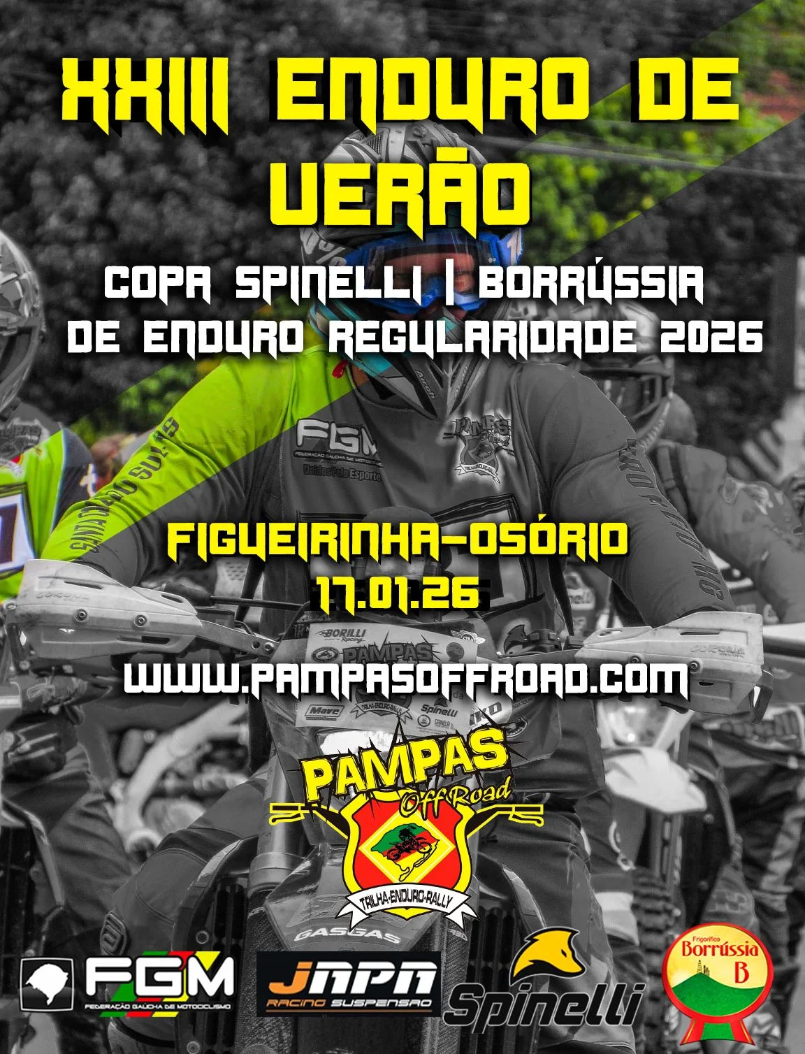 Imagem XXVII Enduro de Verão abre a temporada 2026 do Enduro de Regularidade em Figueirinha–Osório