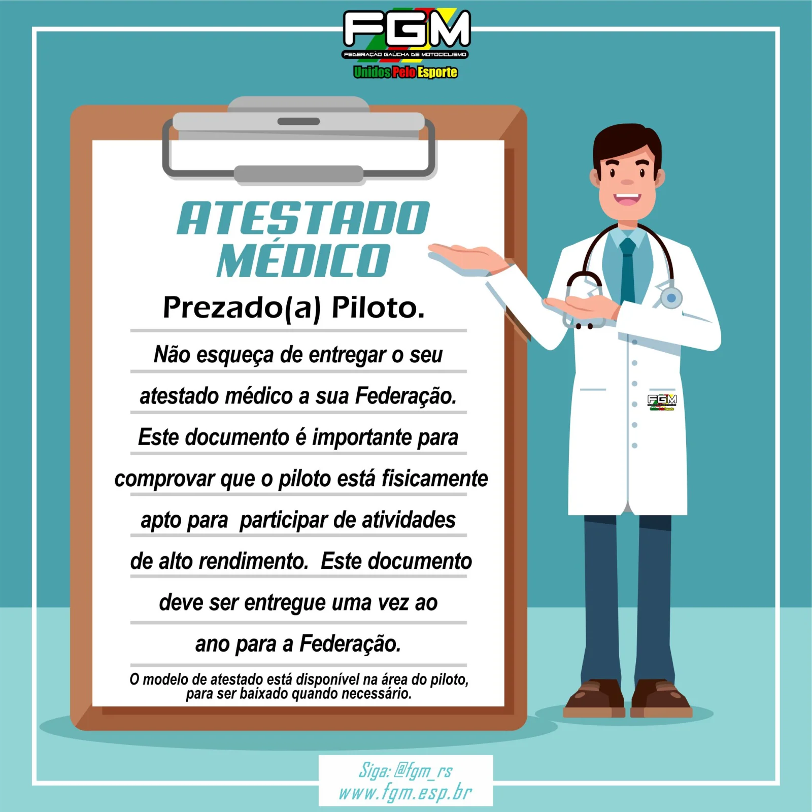 Imagem FILIAÇÃO - ATESTADO MÉDICO 2020