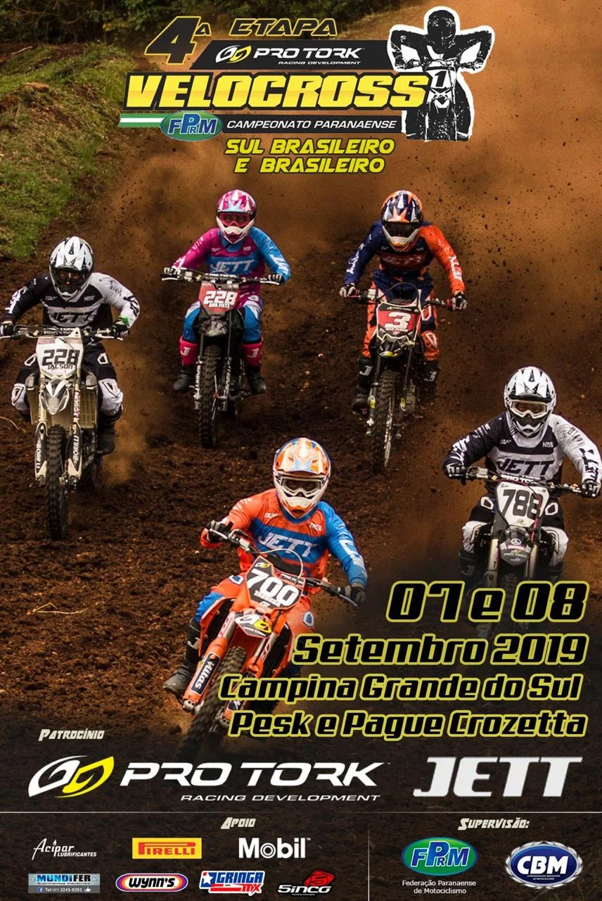 Imagem BRASILEIRO VELOCROSS EM CAMPINA GRANDE DO SUL/ PR.