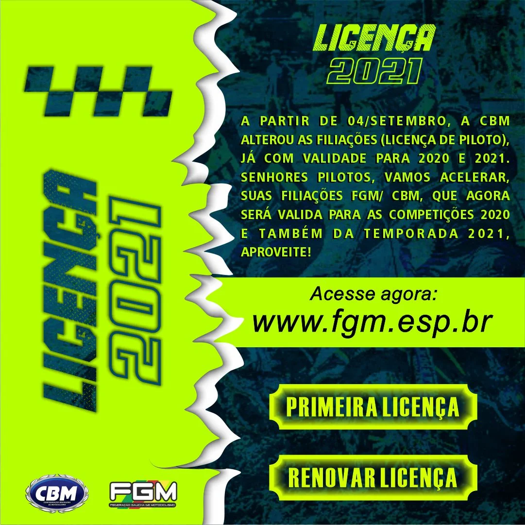 Imagem CBM abre emissão de licença para pilotos a partir da sexta-feira (04-09)...