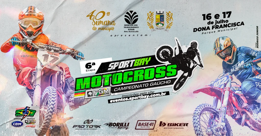 Imagem DONA FRANCISCA, APÓS 14 ANOS MOTOCROSS ESTÁ DE VOLTA...