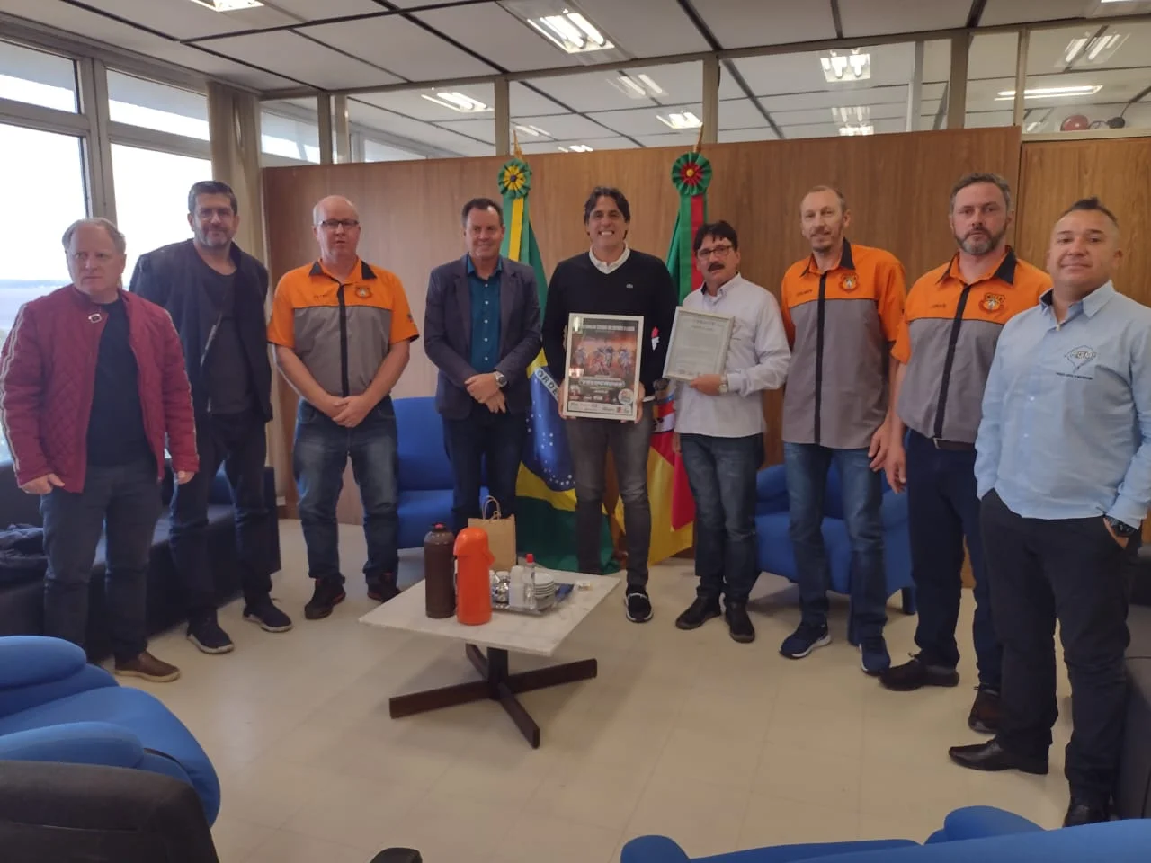 Imagem FGM - Faz visita ao PRO ESPORTE/RS, e também aos munícipios de Cacequi, Alegrete, Santa Maria e Sarandi...