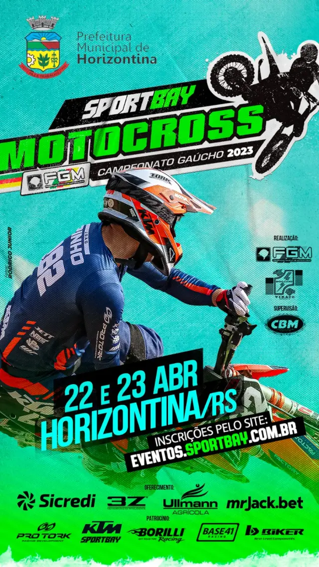 Imagem HORIZONTINA/RS - Recebe novamente a 3a Etapa do Sportbay Gaúcho de Motocross
