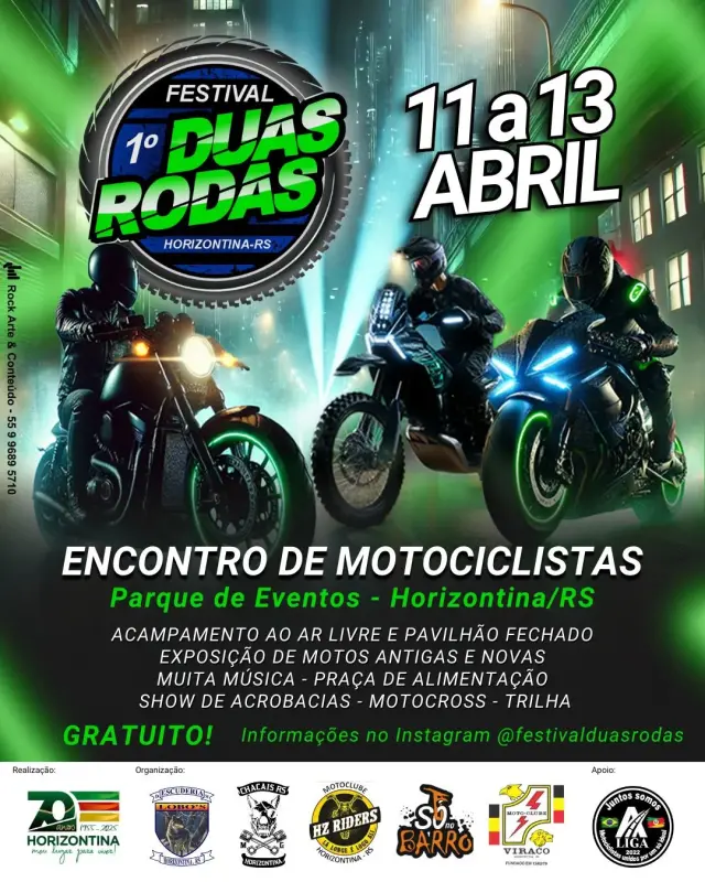 Imagem Horizontina recebe 2ª Etapa do RSMX e celebra 70 Anos com um Mega Evento para os Apaixonados por Motociclismo