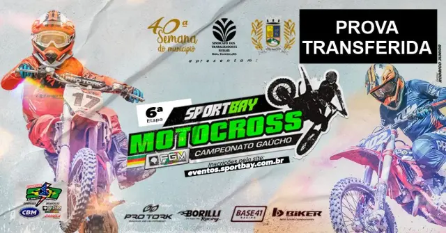 Imagem MOTOCROSS DE DONA FRANCISCA É TRANSFERIDO....