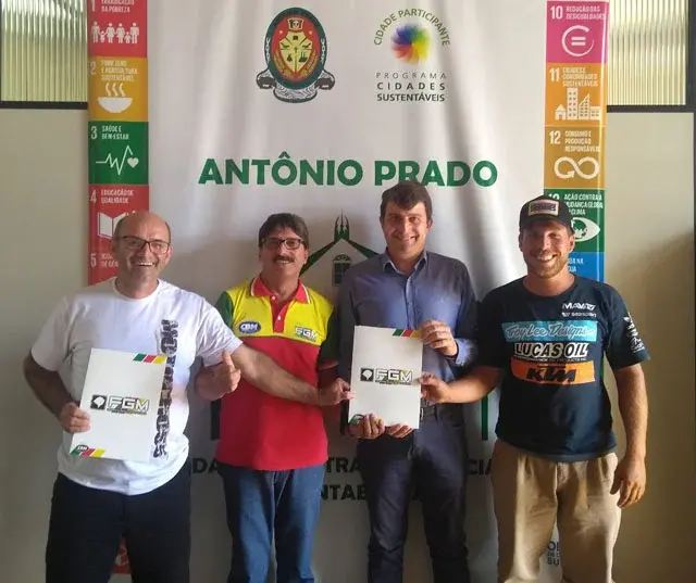 Imagem FGM VISITA PREFEITO DE ANTONIO PRADO