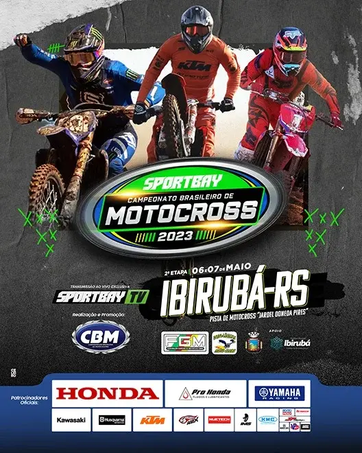 Imagem IBIRUBÁ/RS - Recebe neste final de semana a 2a Etapa do BRMX 2023