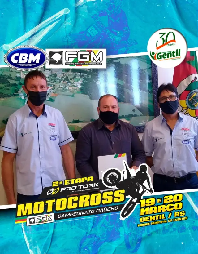 Imagem GENTIL RECEBE A 2a ETAPA DO GAÚCHO DE MOTOCROSS 2022