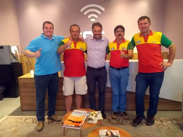 Imagem FGM FAZ VISITA RDC TV EM PORTO ALEGRE