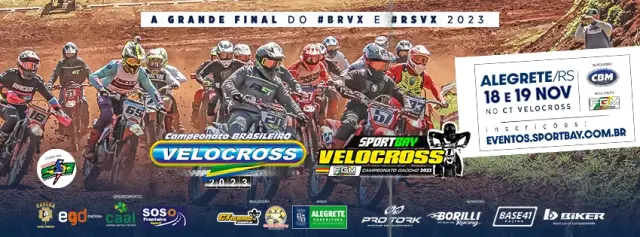 Imagem ALEGRETE/RS - Pronta para receber as Finais do Brasileiro e Gaúcho de Velocross 2023