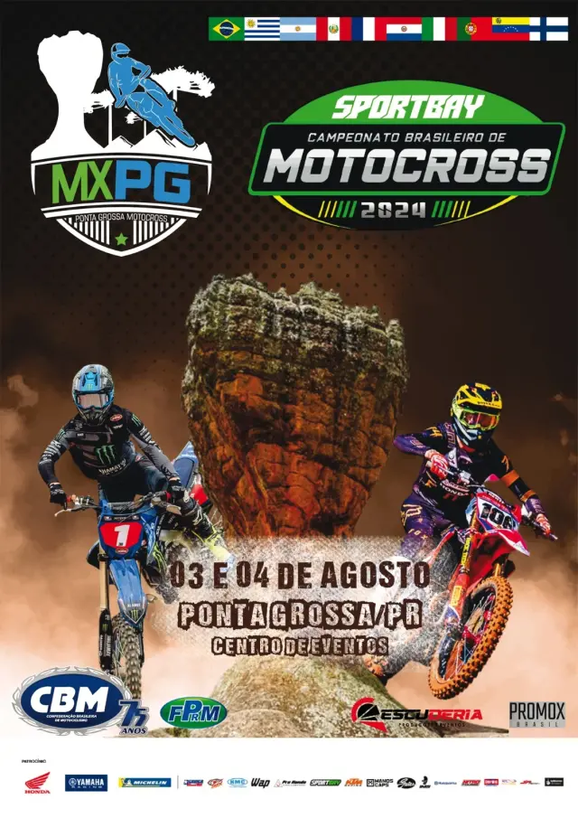 Imagem Pilotos Gaúchos estão na disputa pelo título de Campeão no Campeonato Brasileiro de Motocross 2024